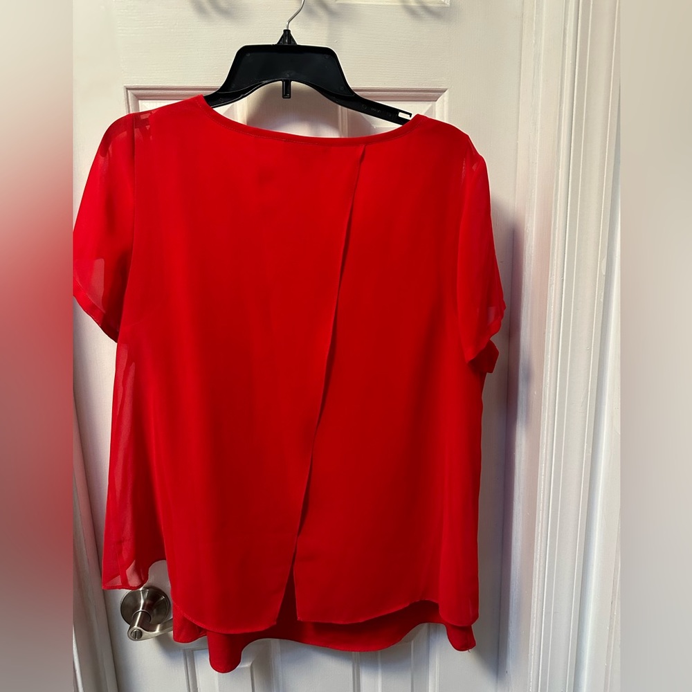 Red Blouse - Picture 2 of 3